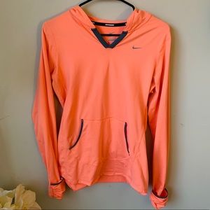 PENDING Neon Pink/Peach Nike Running Pullover